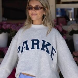 Parke Varsity Mockneck Crewneck